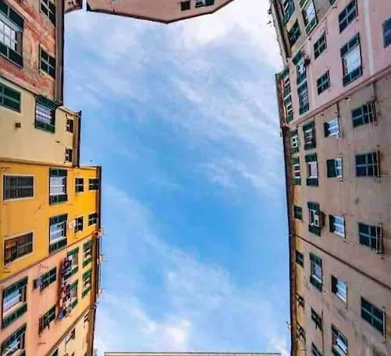 Lägenhet Casa Azzurra, Nel Cuore Di Genua