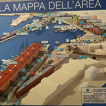 Apartment Casa Azzurra, Nel Cuore Di Genoa